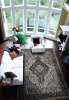 LYCRA EF01A BROWN L.GREY  carpet-room
